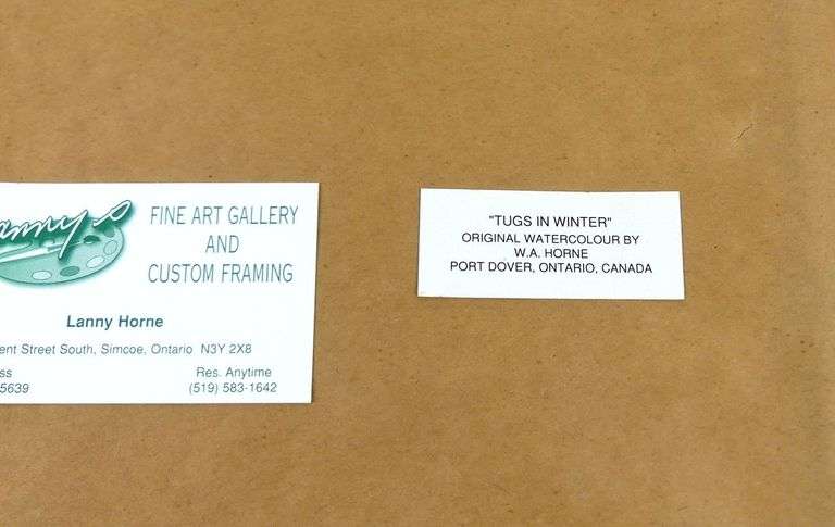 WATERCOLOUR BY W.A. HORNE