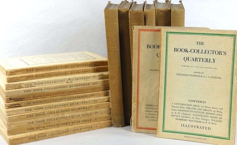 THE BOOK COLLECTOR'S QUARTERLY & 18TH CENTURY FRENCH ROMANCES