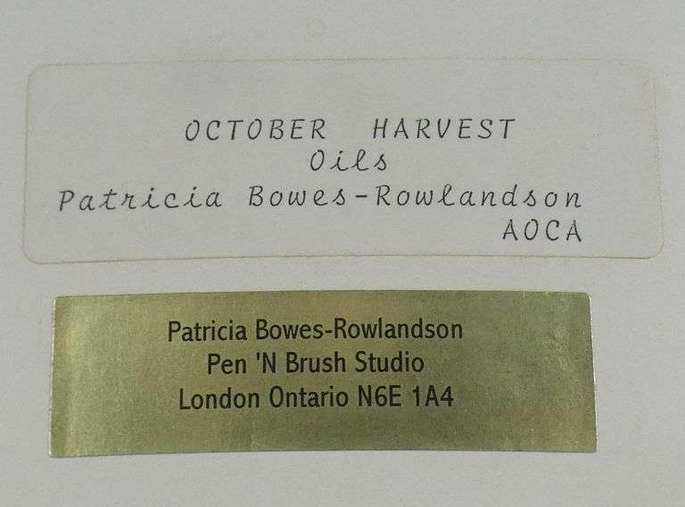 OIL PAINTING ON CANVAS