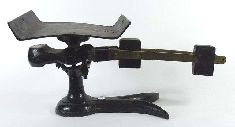 CAST IRON POSTAL SCALE