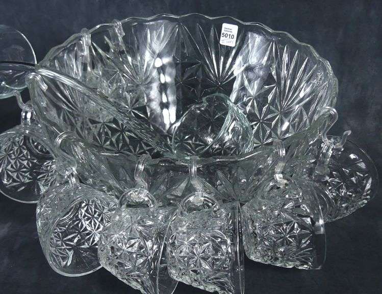 TWO PUNCH BOWL SETS
