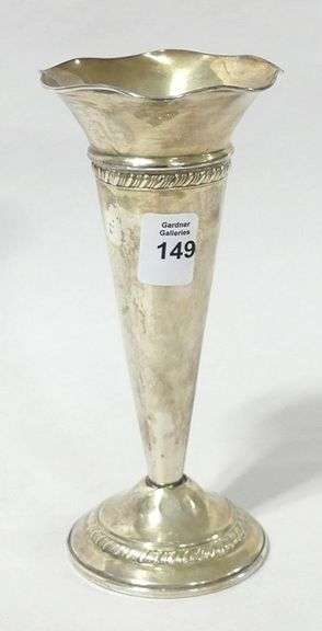 STERLING VASE