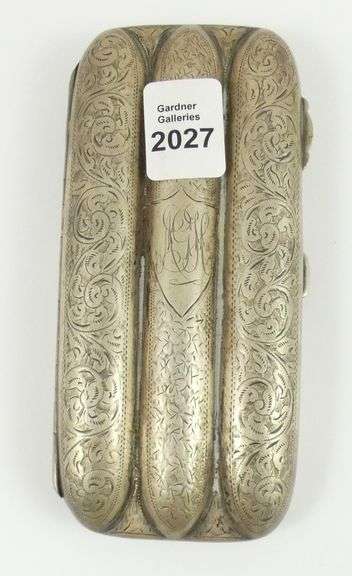 STERLING CIGAR CASE