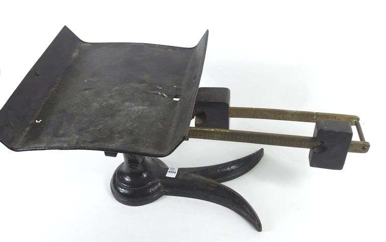 CAST IRON POSTAL SCALE