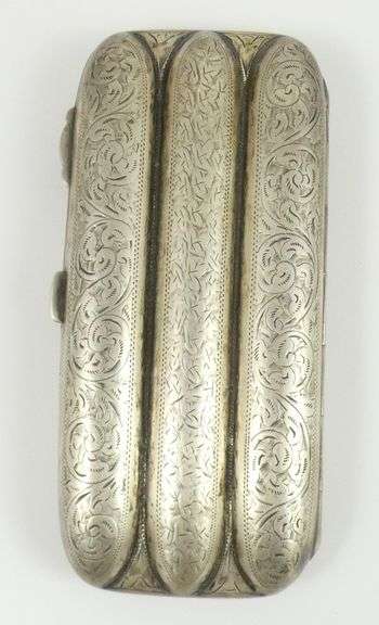 STERLING CIGAR CASE