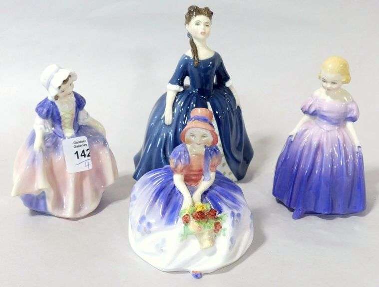 FOUR ROYAL DOULTON FIGURINES