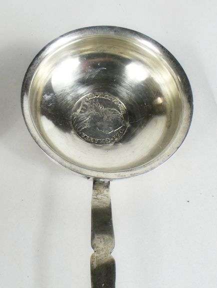 2 ANTIQUE TODDY LADLES