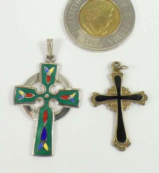 4 CROSS PENDANTS