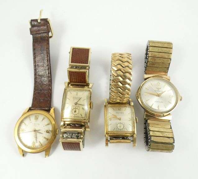 4 VINTAGE WRISTWATCHES