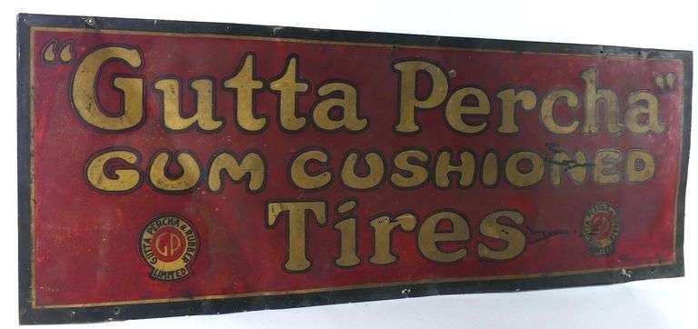 RARE TIN ADVERTISING SIGN