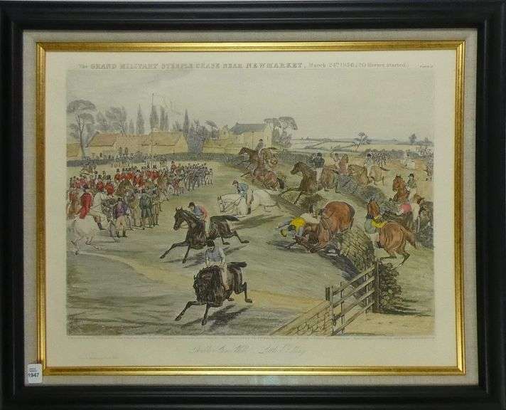 ANTIQUE ENGLISH COLOUR ENGRAVING