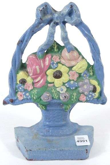 ANTIQUE CAST IRON DOORSTOP