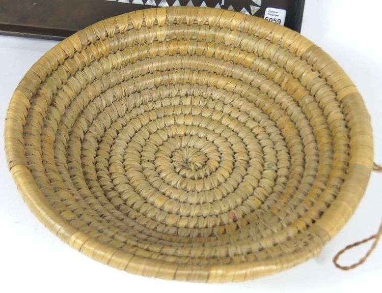 INDIGENOUS HANDWOVEN BASKET & TRAY