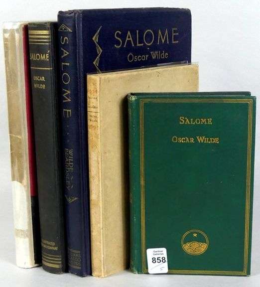 5 VOLUMES "SALOME" BY OSCAR WILDE
