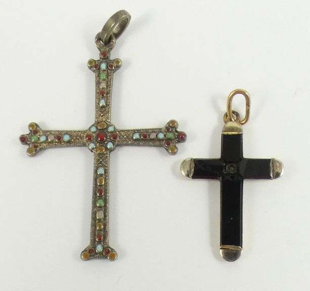 4 CROSS PENDANTS