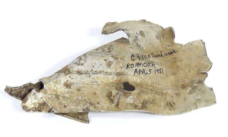 FRAGMENT FROM THE SECRET FIGHTER JET CF-100 AVRO CANUCK