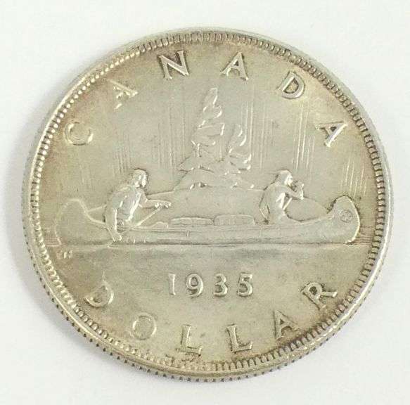 1935 CANADIAN SILVER DOLLAR