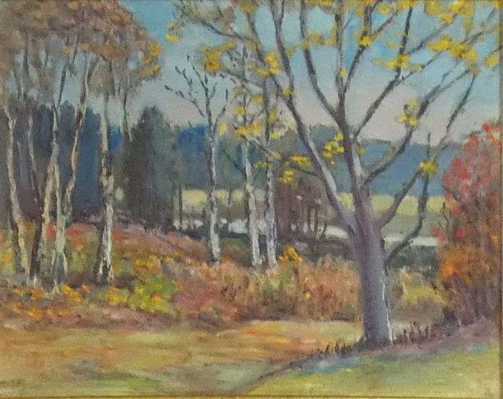 CANADIAN SCHOOL OIL PAINTING