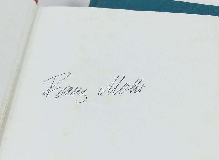 FRANK "JUNIOR" COGHLAN & FRANZ MOHR AUTOGRAPHED BOOKS