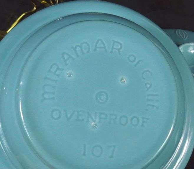 1958 MIRAMAR CALIFORNIA COVERED DISH