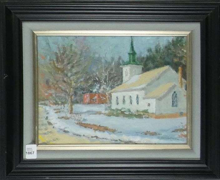 PAUL SCHLEUSNER PAINTING