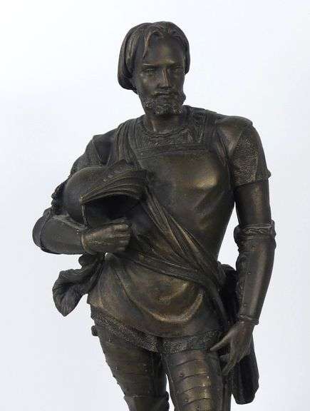 SPELTER SCULPTURE