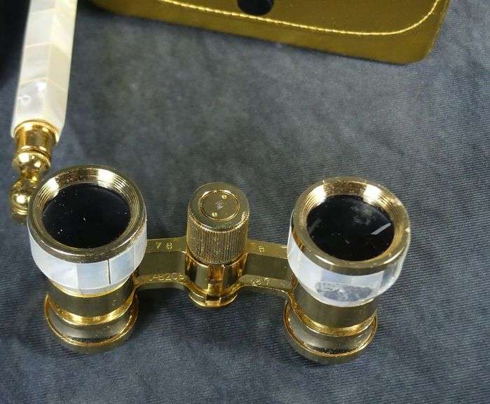 TWO PAIRS OPERA GLASSES