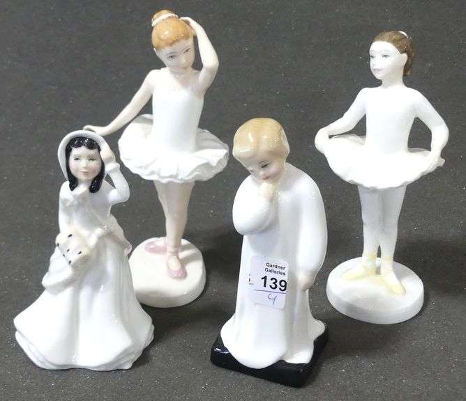 FOUR ROYAL DOULTON FIGURINES