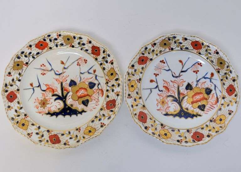 BLOOR DERBY PLATES