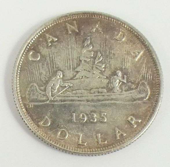 1935 CANADIAN SILVER DOLLAR