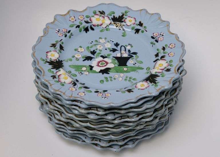 1840'S RIDGEWAY PLATES