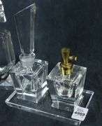 CRUET SET, SCENT BOTTLES