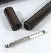 GEORGIAN ERA SIX-SECTION WRITING/TRAVELLING SET