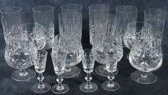 CROSS & OLIVE CRYSTAL STEMWARE