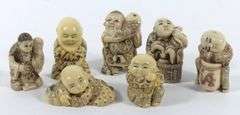 SET OF JAPANESE NETSUKES