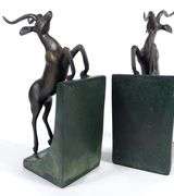 PAIR FIGURAL BOOKENDS