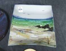 HAND-PAINTED, CERAMIC & IVOREX PLAQUES