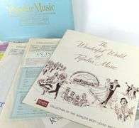 VINTAGE VINYL LP COLLECTION (GLENN MILLER, NAT KING COLE, CLASSICAL & POPULAR MUSIC)