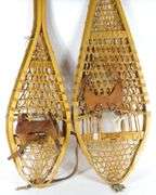 TWO PAIRS SNOWSHOES