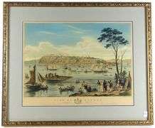 RARE ANTIQUE QUEBEC PRINT