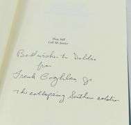 FRANK "JUNIOR" COGHLAN & FRANZ MOHR AUTOGRAPHED BOOKS