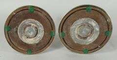 PAIR ANTIQUE STERLING CANDLESTICKS