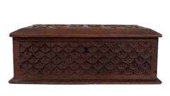 CARVED STORAGE BOX