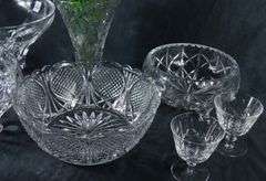 CRYSTAL BOWLS & VASES
