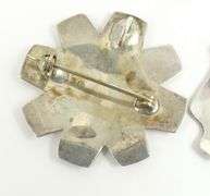 HAIDA SCHOOL BROOCH & EARRINGS