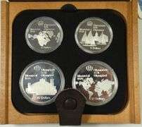 CANADIAN OLYMPIC SILVER COINS