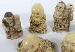 SET OF JAPANESE NETSUKES