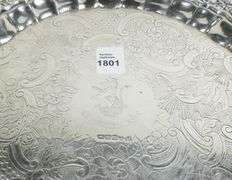 ENGLISH SILVER SALVER