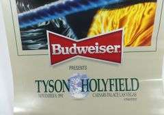 RARE MIKE TYSON/EVANDER HOLYFIELD BOXING POSTER