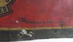 RARE TIN ADVERTISING SIGN